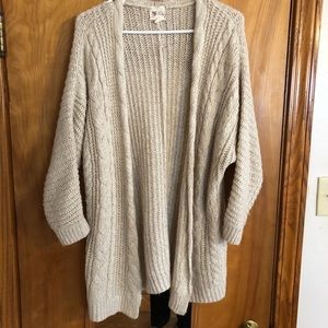 Cardigan sweater